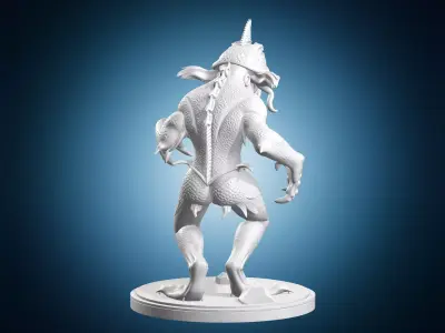 Deep Sea Monster Cthulhu 3D print model