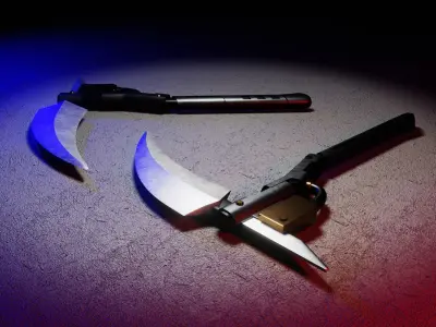 Mowers Scythe Free 3D model