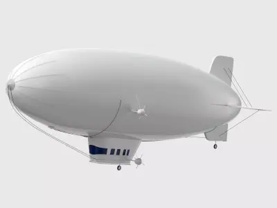 Blimp 3D model