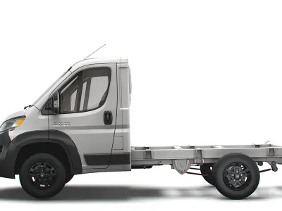 RAM Promaster Chassis Truck 3000WB 2022 3D model