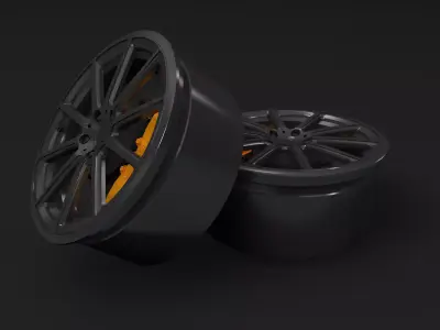 McLaren Rims 3D model