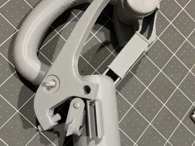 Spade Grip for Tie fighter or Sea Venom 3D print model