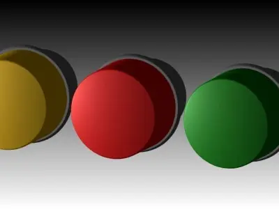 Hella 55mm Brake Turn Reverse Modules Free 3D model