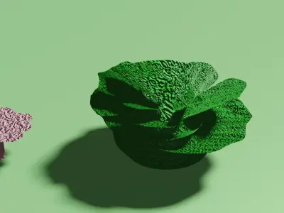 Coral Reef Pack Low-poly 3D model