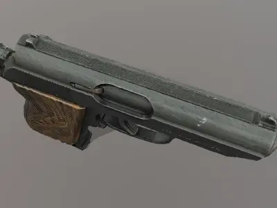 alarm gun pk 800 3D model