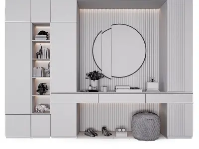 hallway furniture 3D model