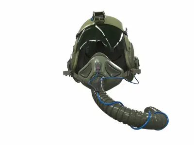 Pilot helmet jc-3 3D model