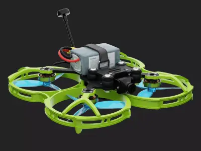 FPV drone 3D model