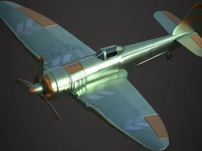 Old Plane 3D model
