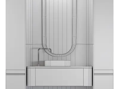 Bathroom Furniture Free 3D model order
