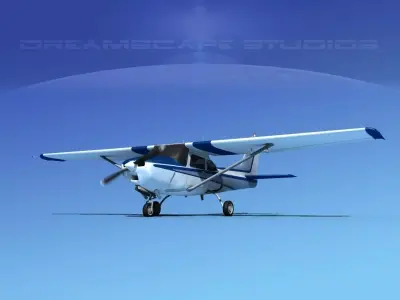 Cessna 172RG Cutlass V09 3D model