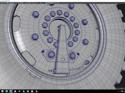 wheel tire and Free 3D model