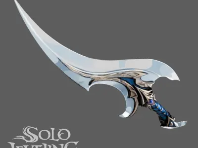 Baruka Dagger - Solo leveling 3D model