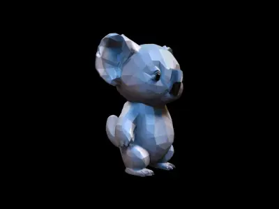 3d Render The Koala  Marsupial Animal To Australia 3D model
