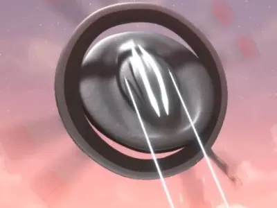 Automated Aerial Duo-rotor Drone 3D model