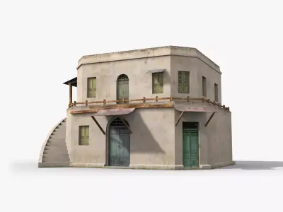 Arab xx28 Low-poly 3D model