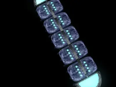 Centipede Robot Centripedes 3D model