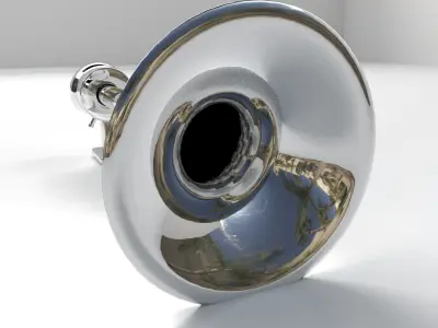 Vehicle Air Horn 3D model