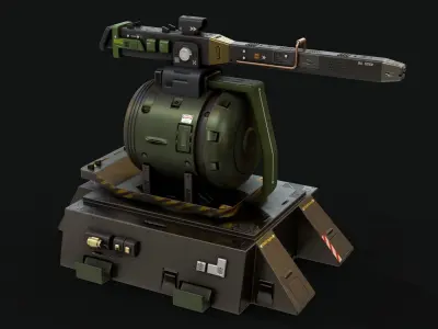 Sentry Turret 3D model