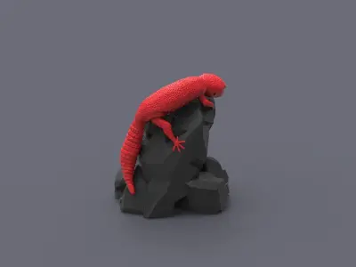 Gecko 3D print model