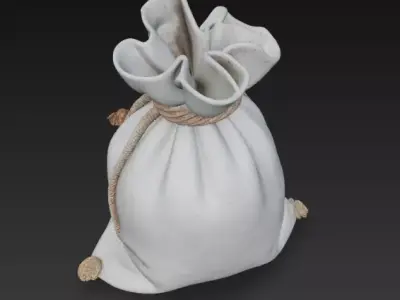 Money Bag Free 3D print model