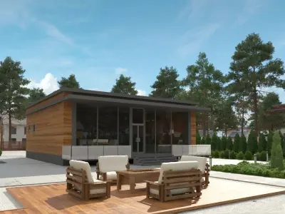 Restaurant teahouse cafe  3D model