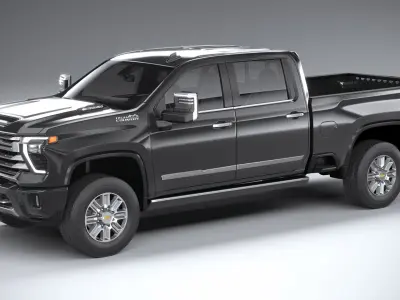Chevrolet Silverado 2500 HD 2024 3D model purchase