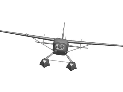 CESSNA CE 208 AMPHIBIAN 3D model