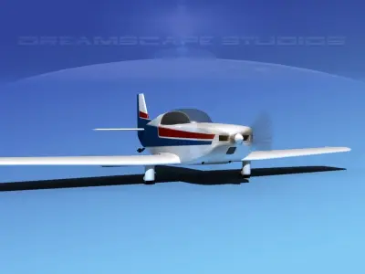 Ken Rand KR-2 V14 3D model