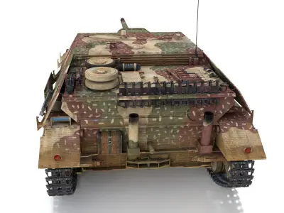 Jagdpanzer IV L70V Late Production - 211 3D model