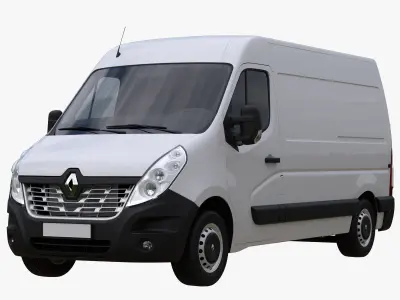 Renault Master L2H2 Panel Van 3D model