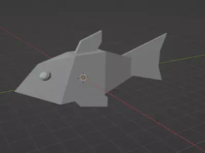 i am just a fish Free low-poly 3D model