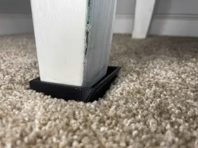 Nightstand Foot Cover Free 3D print model