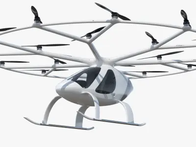 Passenger Electric Drone 3D model