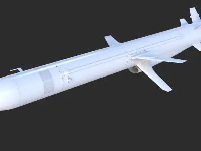 Gabriel V  Blue Spear  5G SSM 3D model