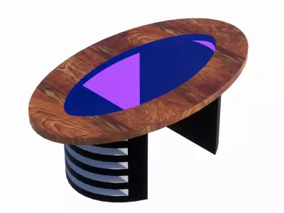 Coffee Table 3D model 32