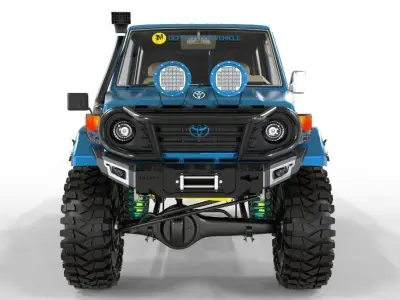 Toyota Land Cruiser 70 1998 Ecotechene Edition 3D model