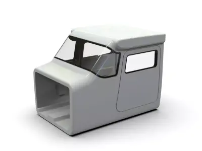 cessna 172 one to one model body 3D model