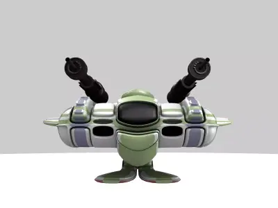 Sci fi drone 3D model