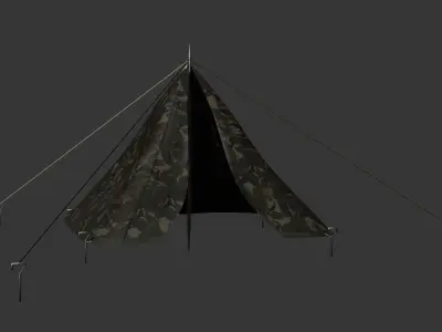 One Man Tent Free 3D model
