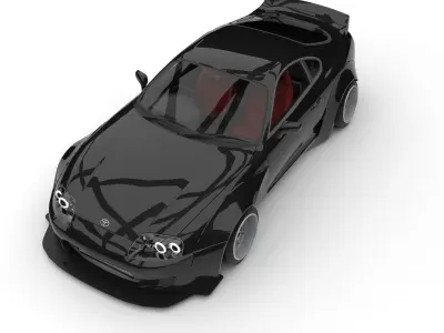 TOYOTA SUPRA 1993 Free 3D model