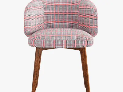 BEA Upholstered chair Free low-poly 3D model