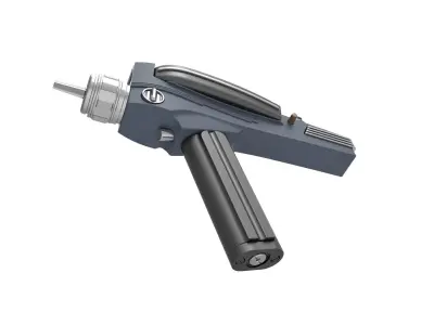 Phaser from Star Trek The Original Series 3D model