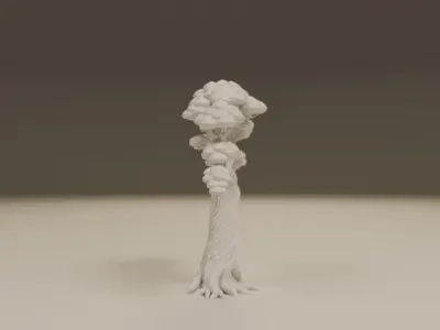 Tree garden 3D print model