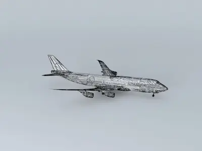 Royal Airways Boeing 747 8i Free 3D model