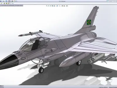 F-16 Fighting Falcon 3D model