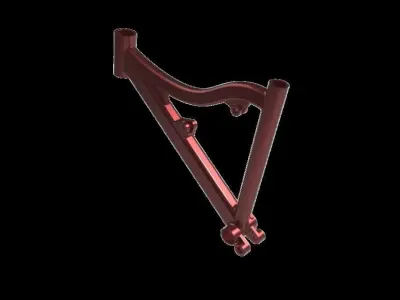 Bike frame 2 Free 3D model