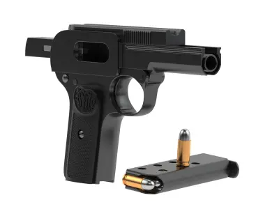 Dreyse M1907 3D model