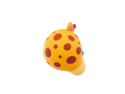 Prop162 Giraffe Head 3D model