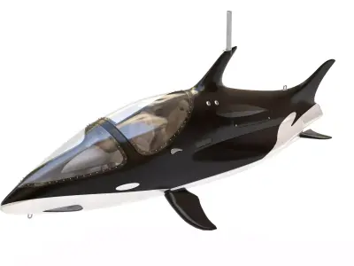 Seabreacher killer whale 3D model